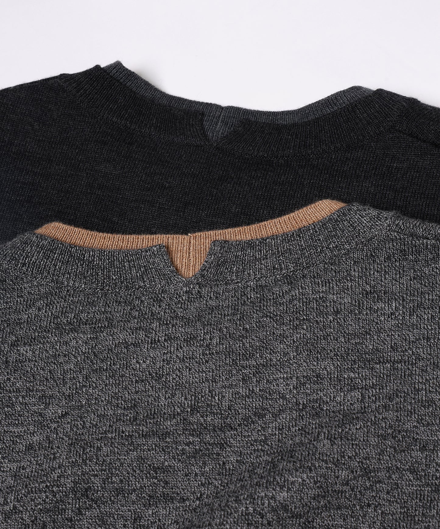 フェイクレイヤードニットCD