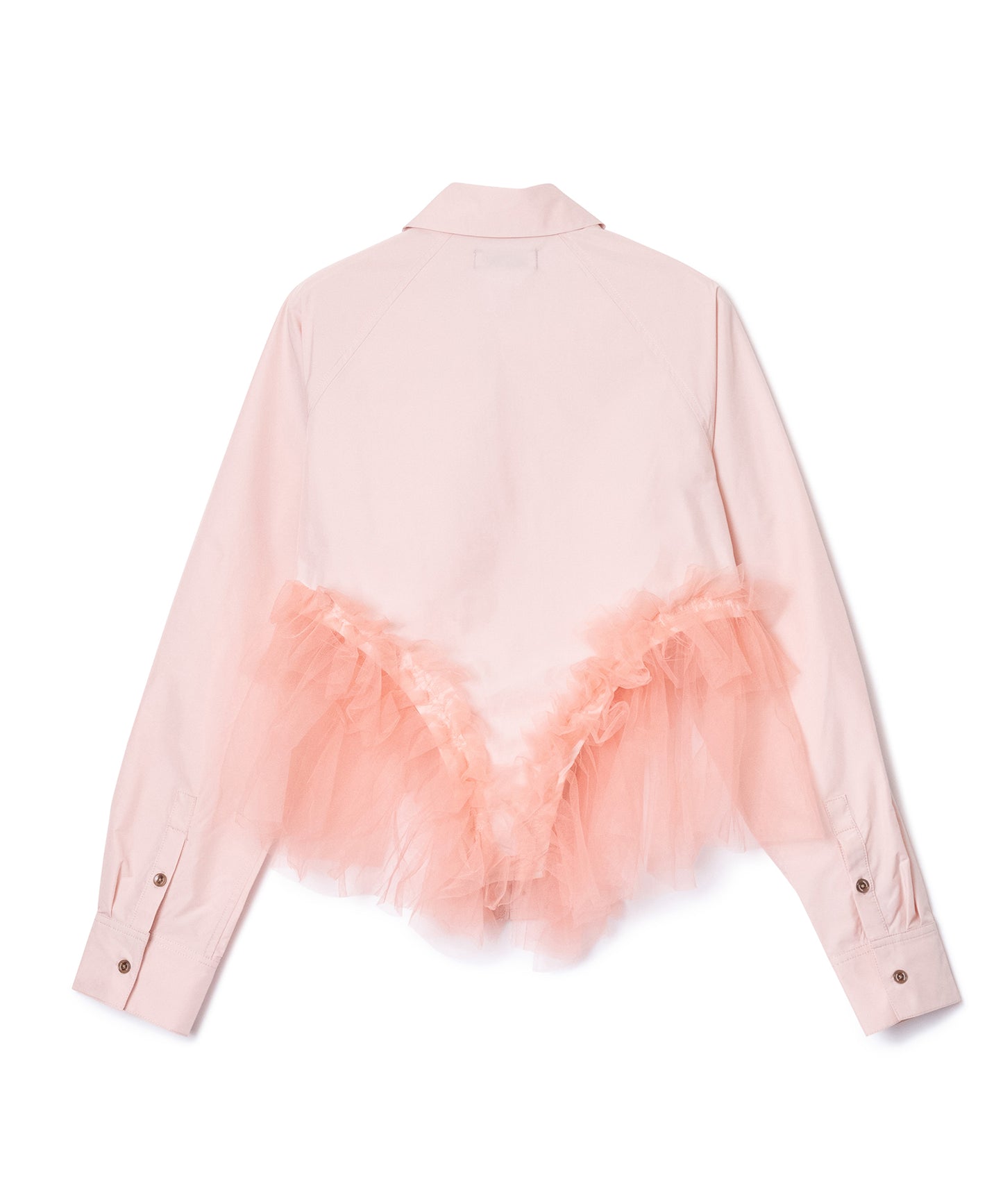 GATHER TULLE SHIRT