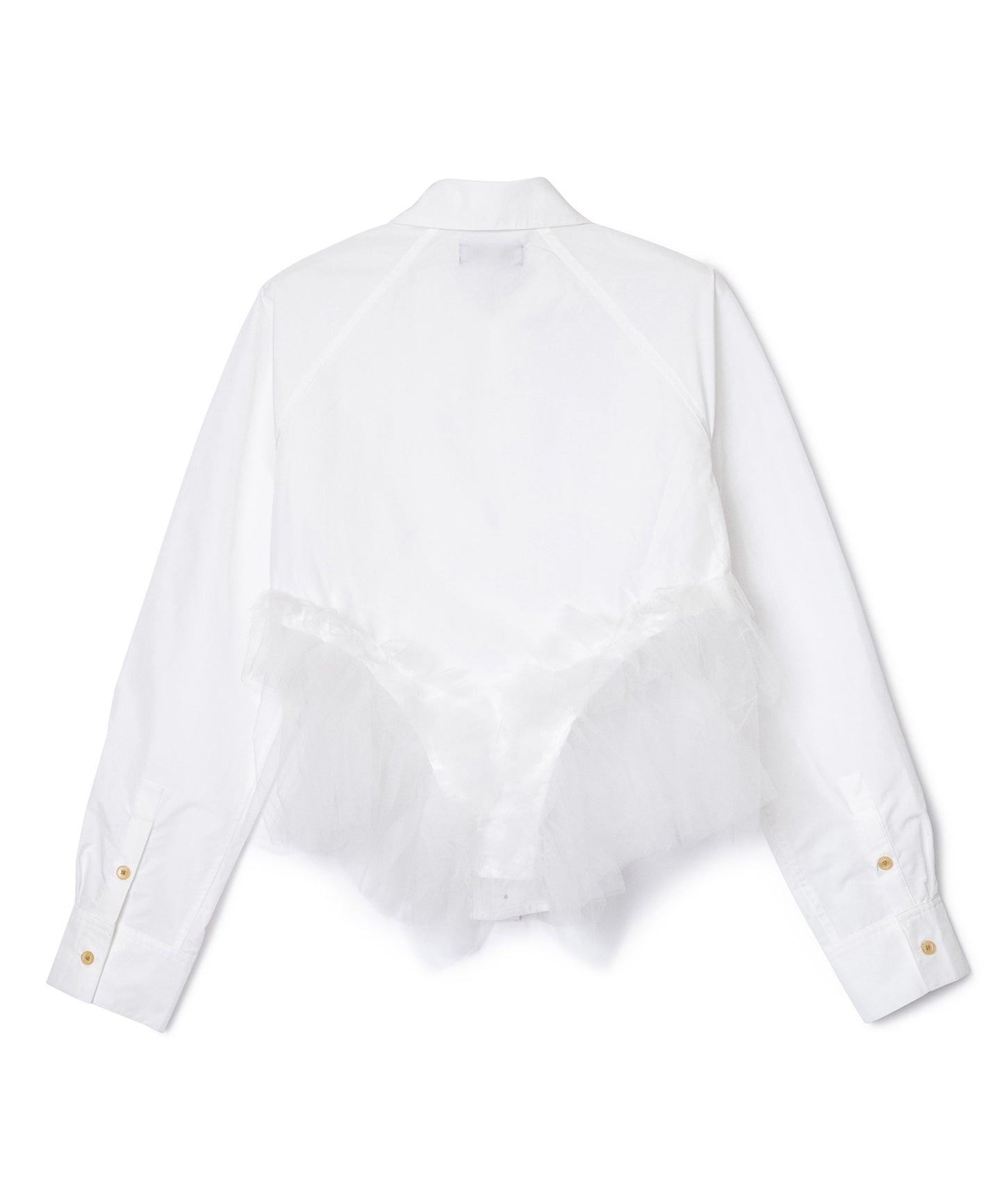 GATHER TULLE SHIRT