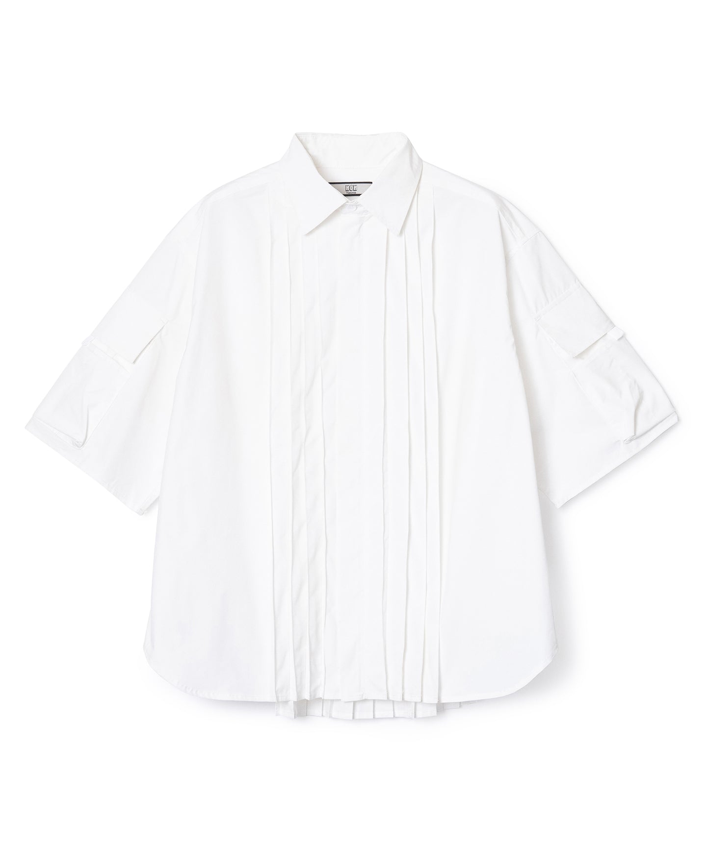 PIN TUCK TECH SHIRT