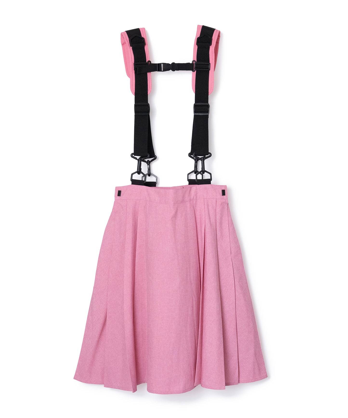 2WAY SHOULDER GIMMICK PLEATS SKIRT