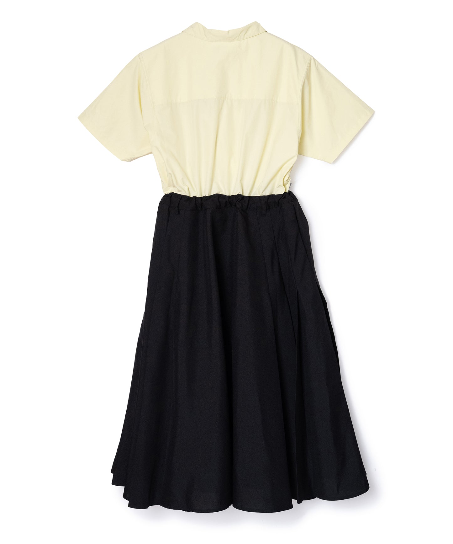 OPENCOLLAR SHIRT ONE-PIECE