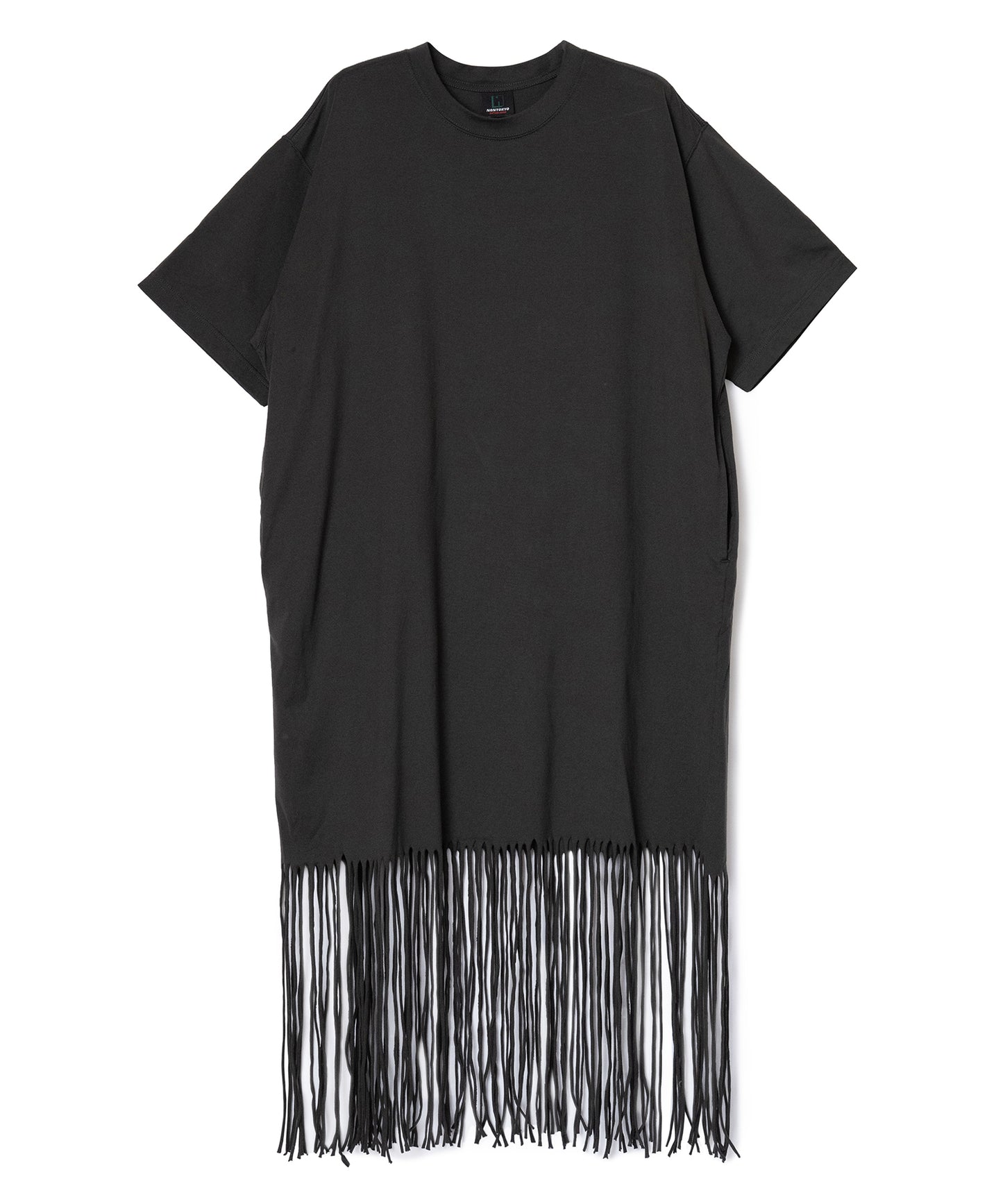 FRINGE T-SHIRT ONE-PIECE