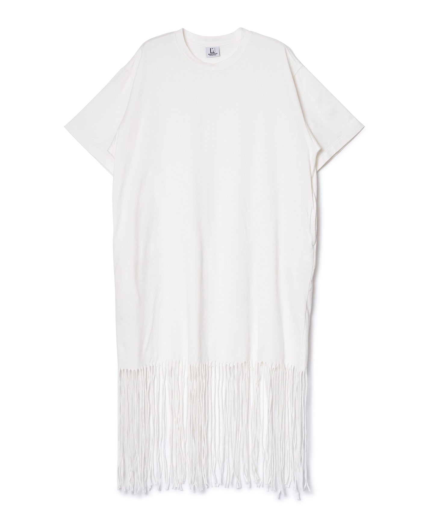 FRINGE T-SHIRT ONE-PIECE