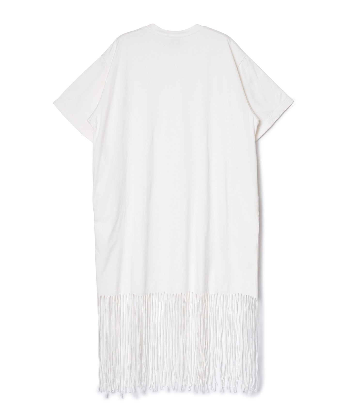 FRINGE T-SHIRT ONE-PIECE