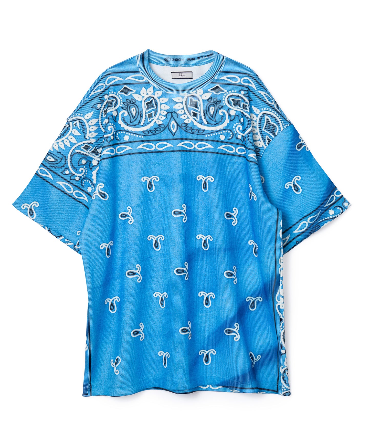 PRINT RIB BIG T-SHIRTS