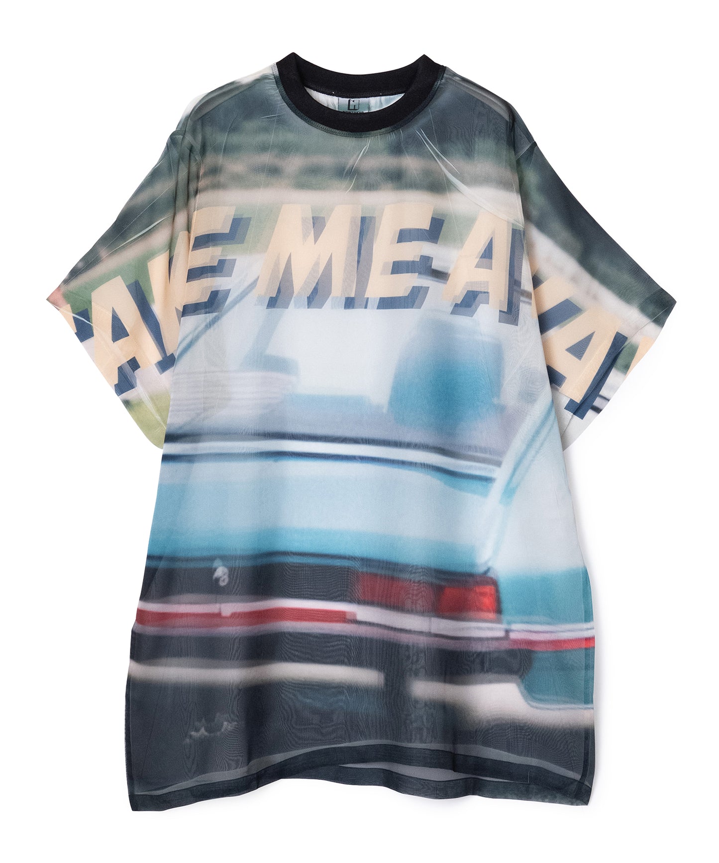 DIRECT PRINT SHEER T-SHIRT