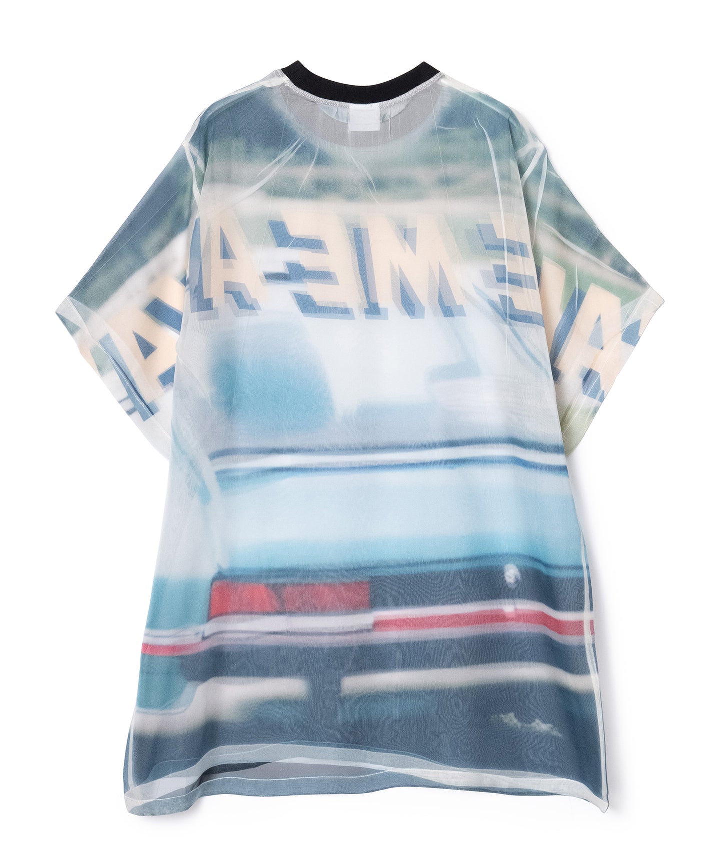DIRECT PRINT SHEER T-SHIRT