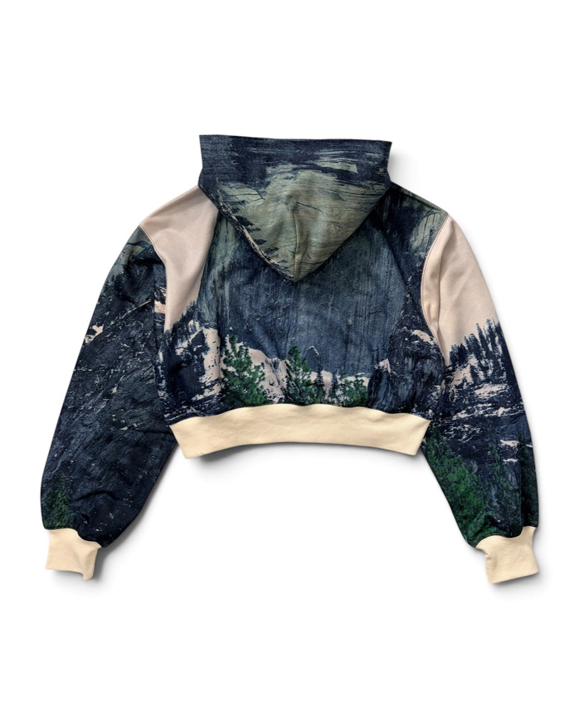 PRINT SWEAT ZIP-UP HOODIE
