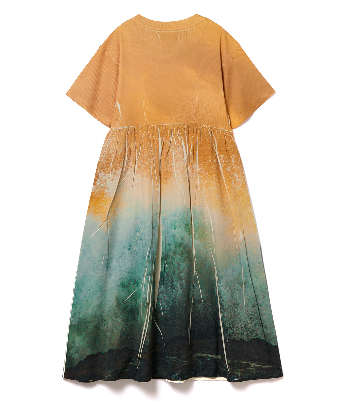 DIRECT PRINT RIB ONE-PIECE