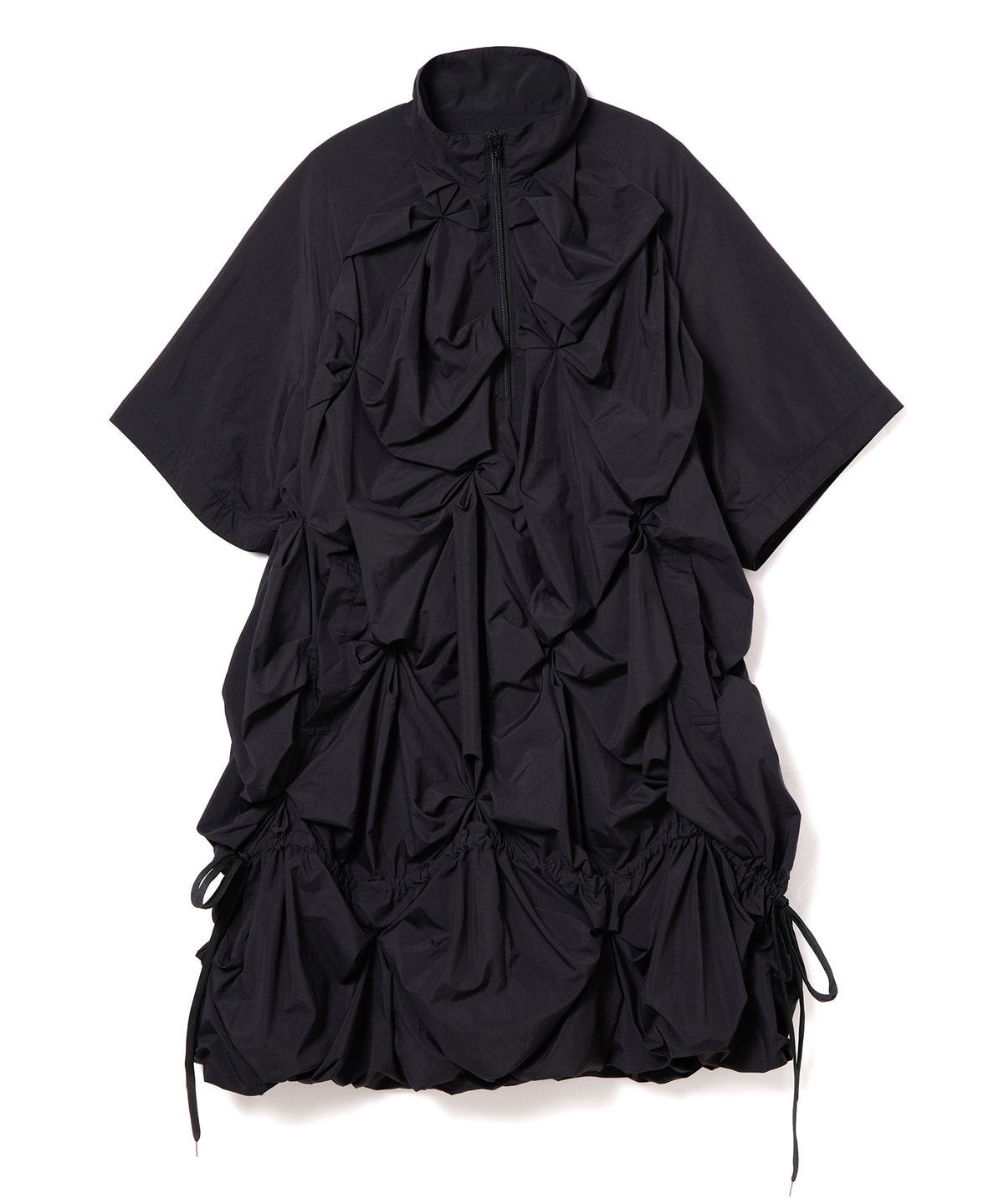 2WAY FLOWER SMOCKING ANORAK