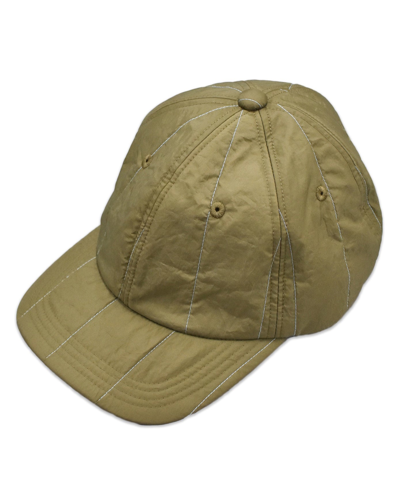 ウォッシュトキルティングキャップ