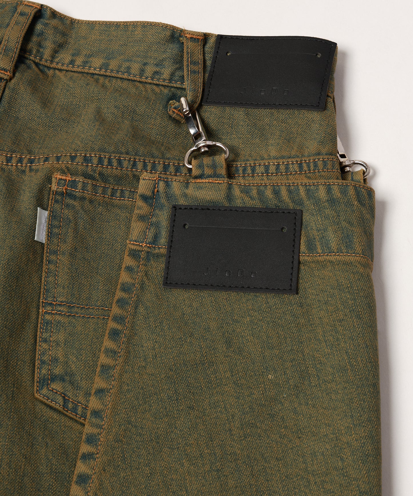 SKIRT DENIM PANTS
