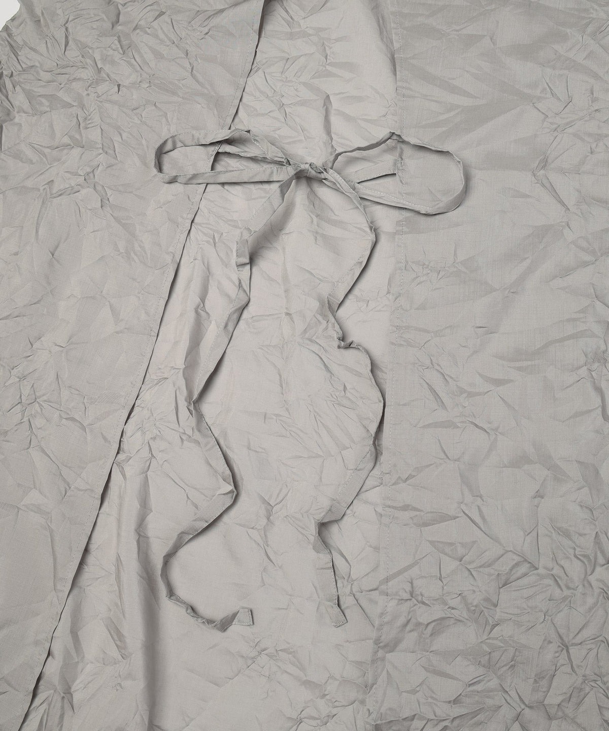 Crinkled Apron Dress