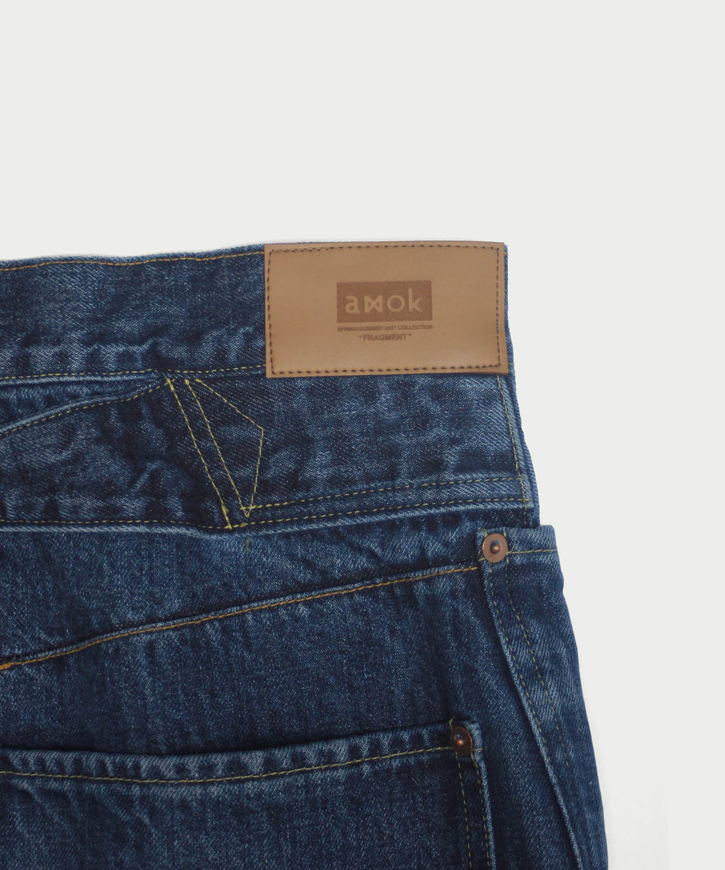 EMBROIDERY DENIM PANTS