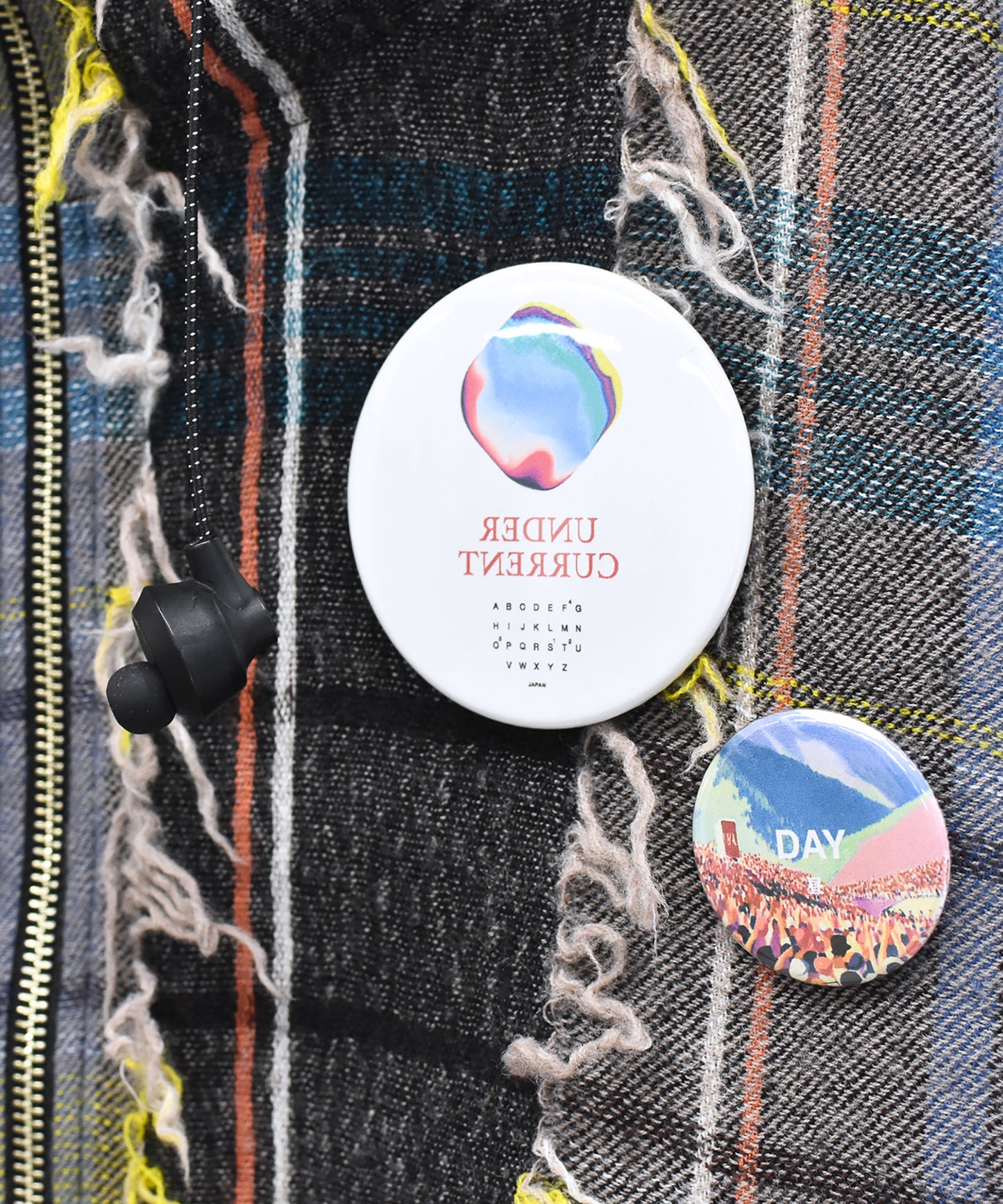 FRINGE WOOL MIX HOODED BLOUSON