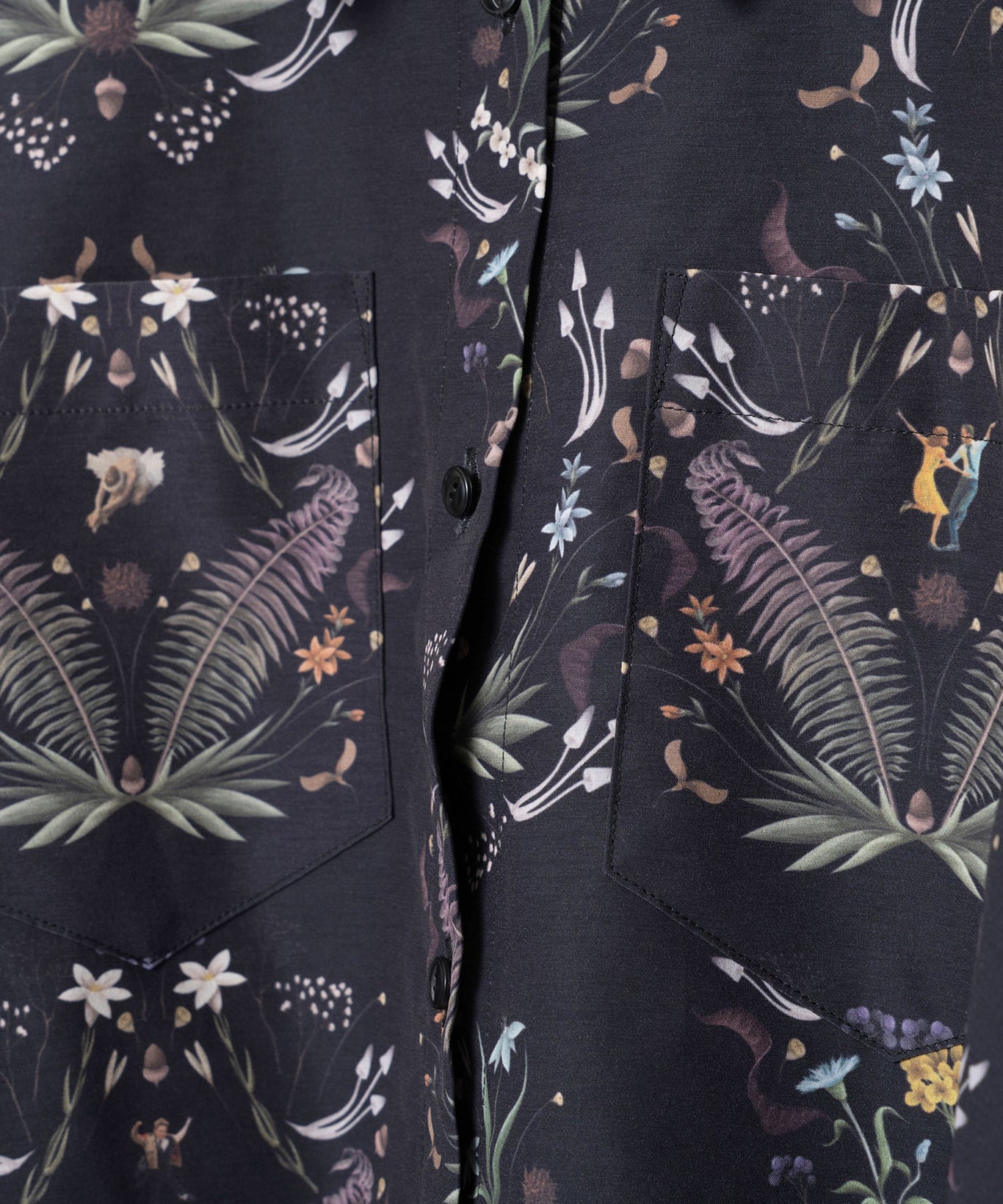 Dance In The Garden Cape Shirt