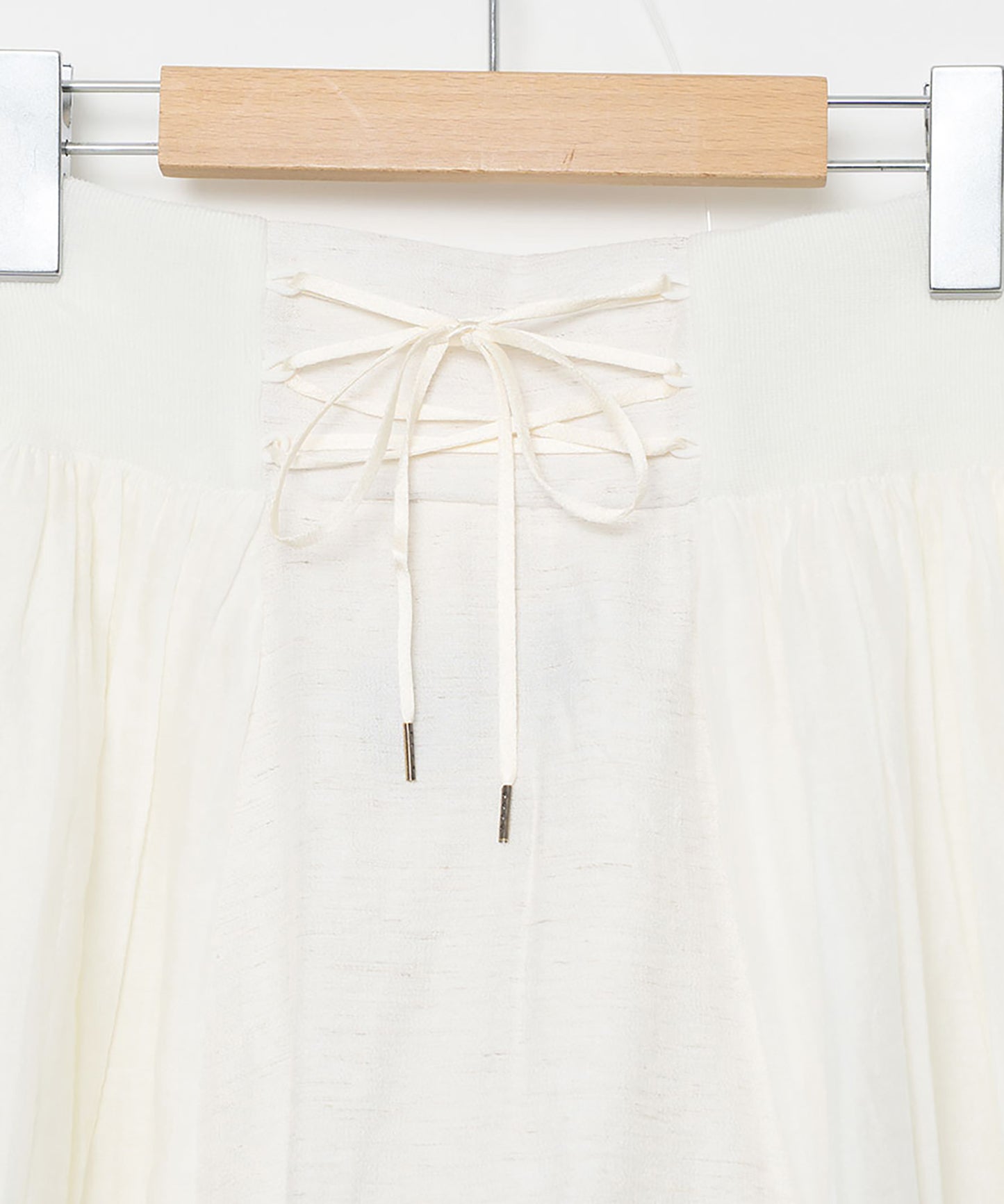 Mosaic Garden Lace-Up Skirt