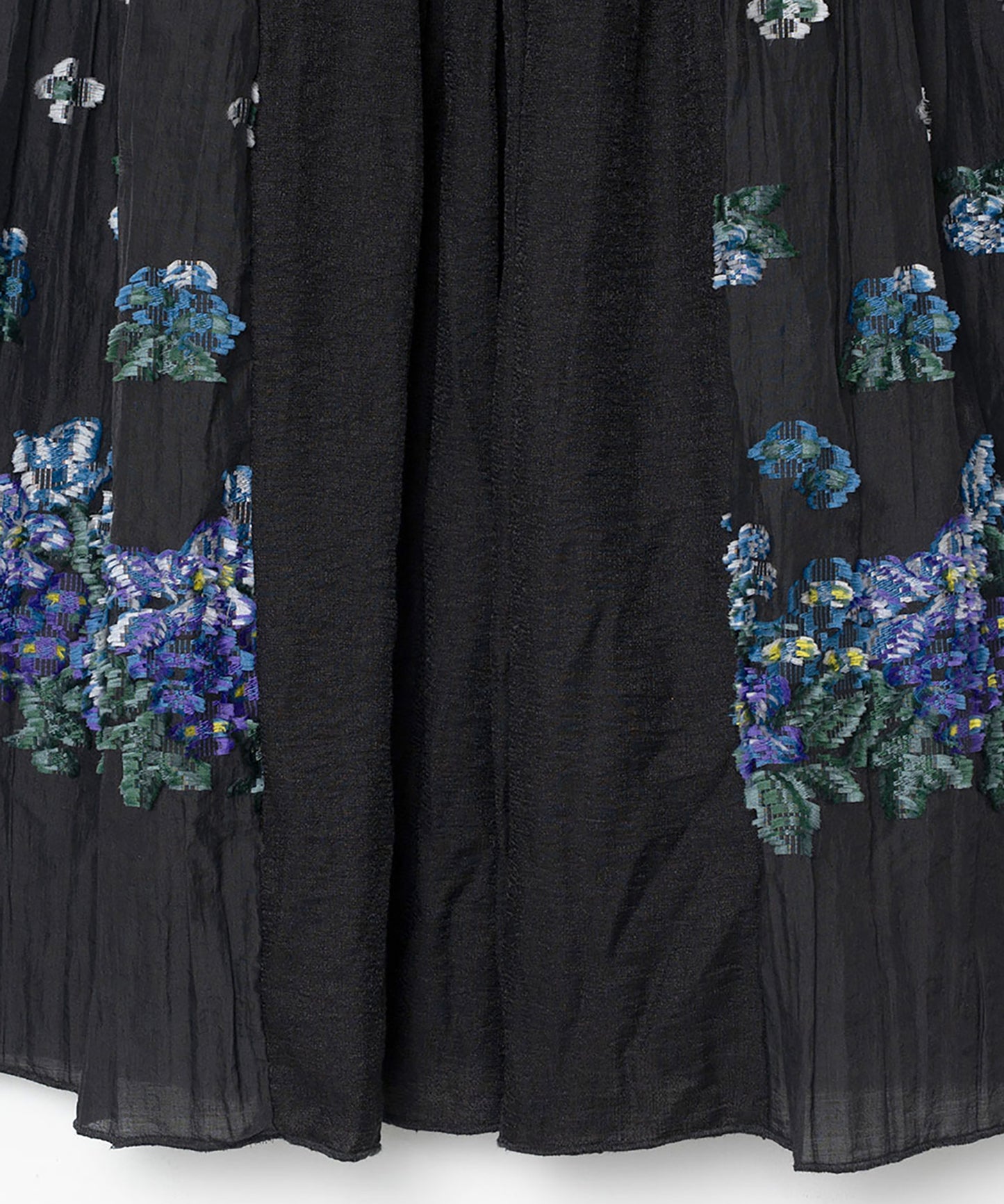 Mosaic Garden Lace-Up Skirt