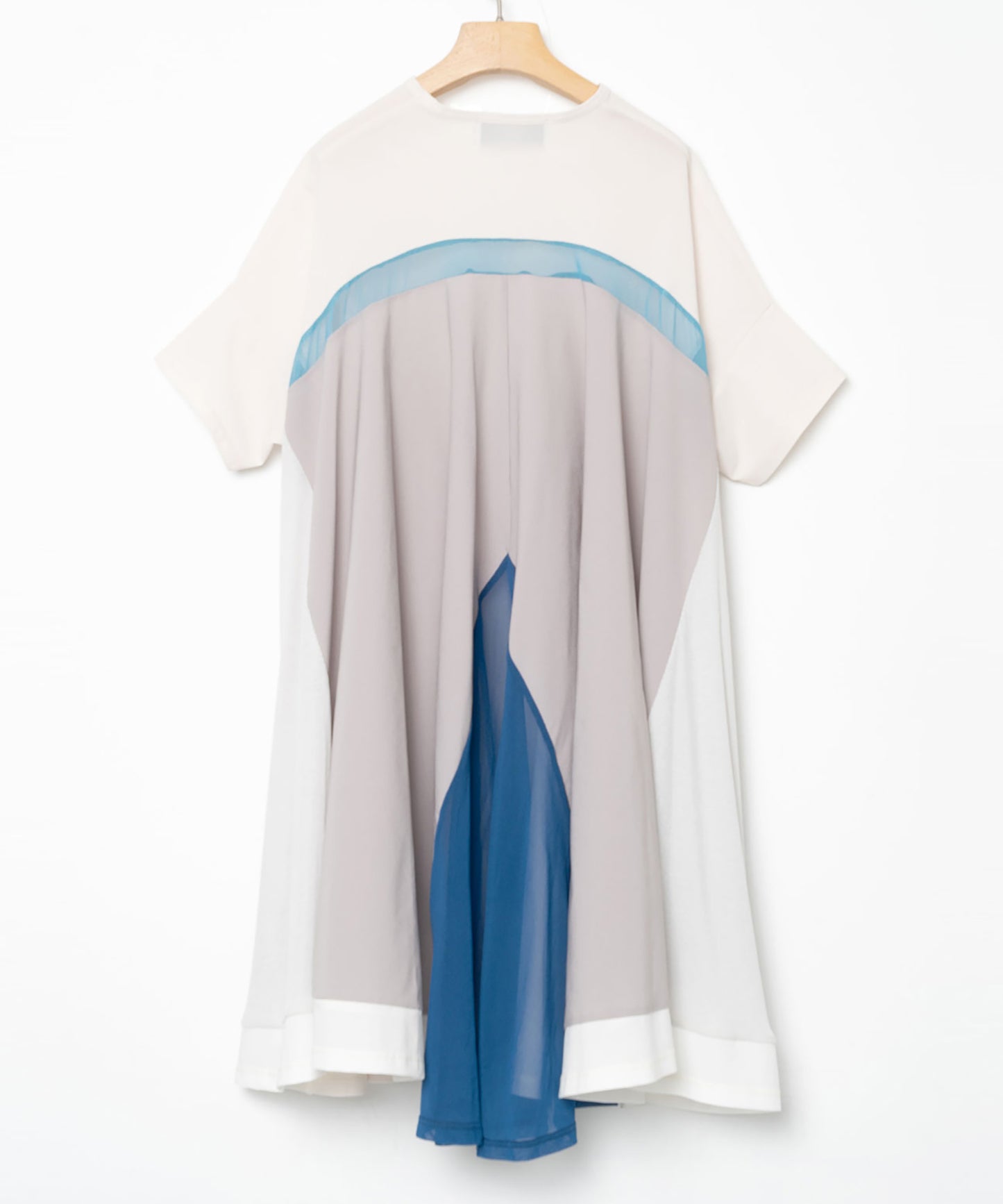 Draped Maxi Tee Dress