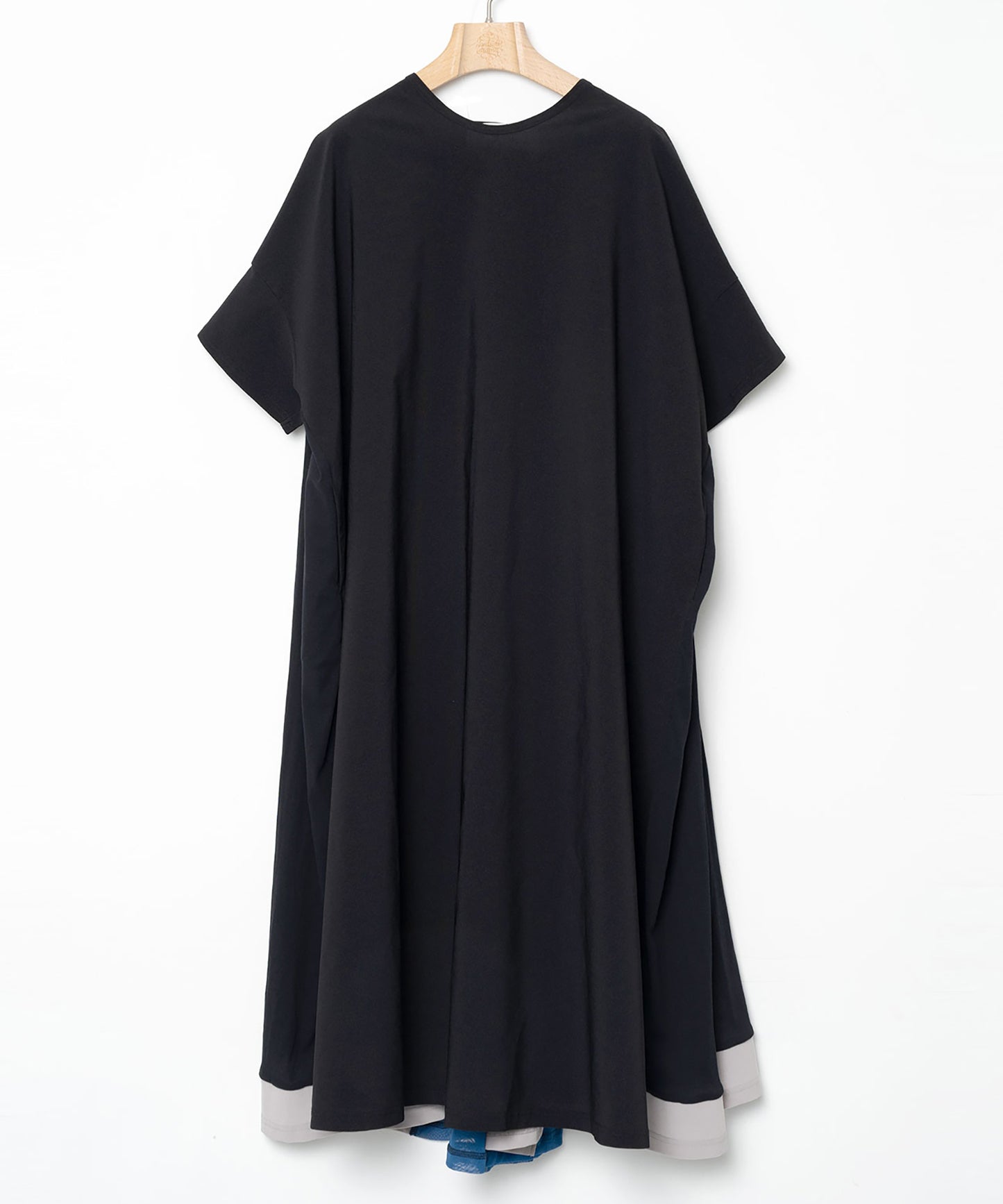 Draped Maxi Tee Dress