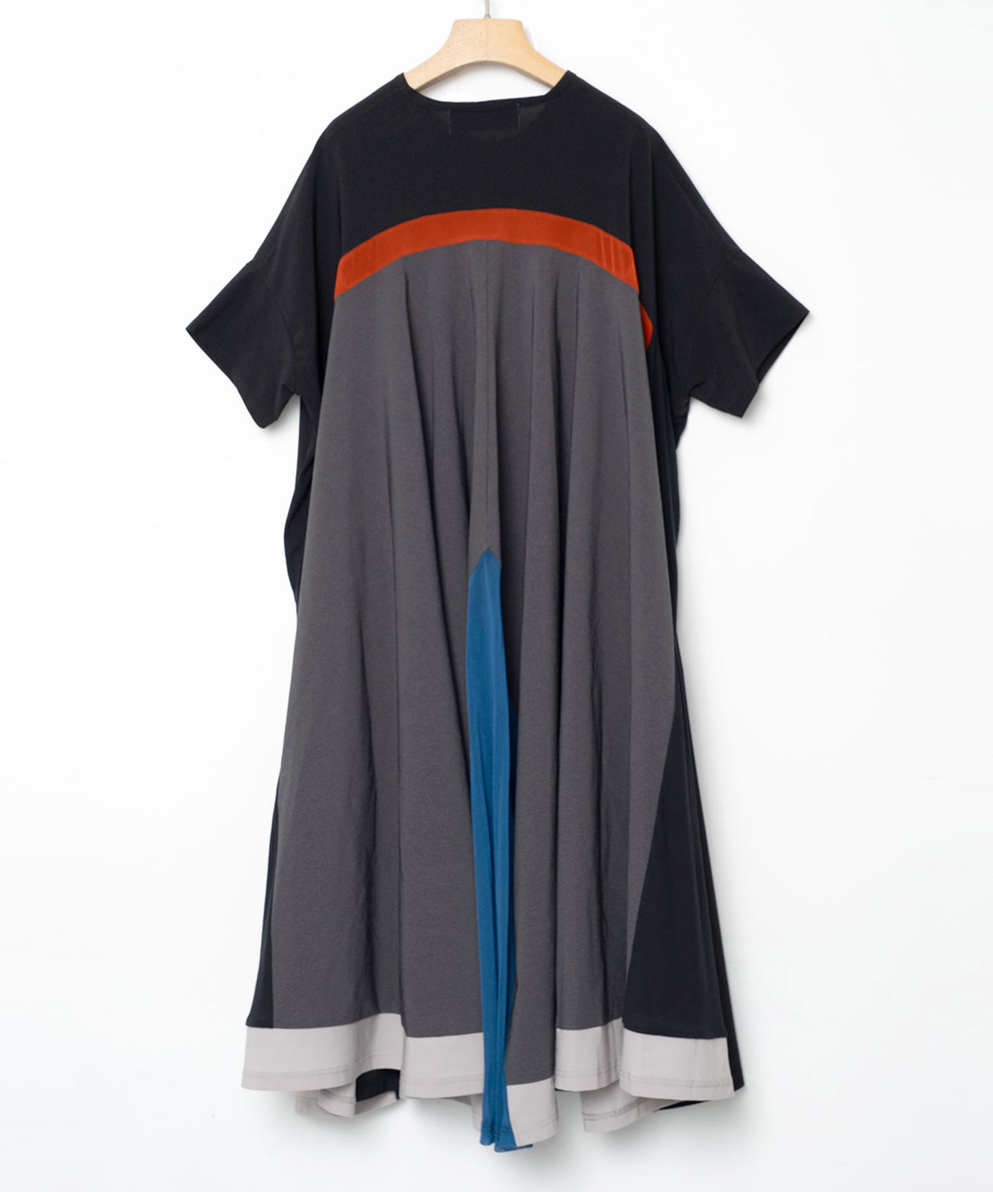 Draped Maxi Tee Dress