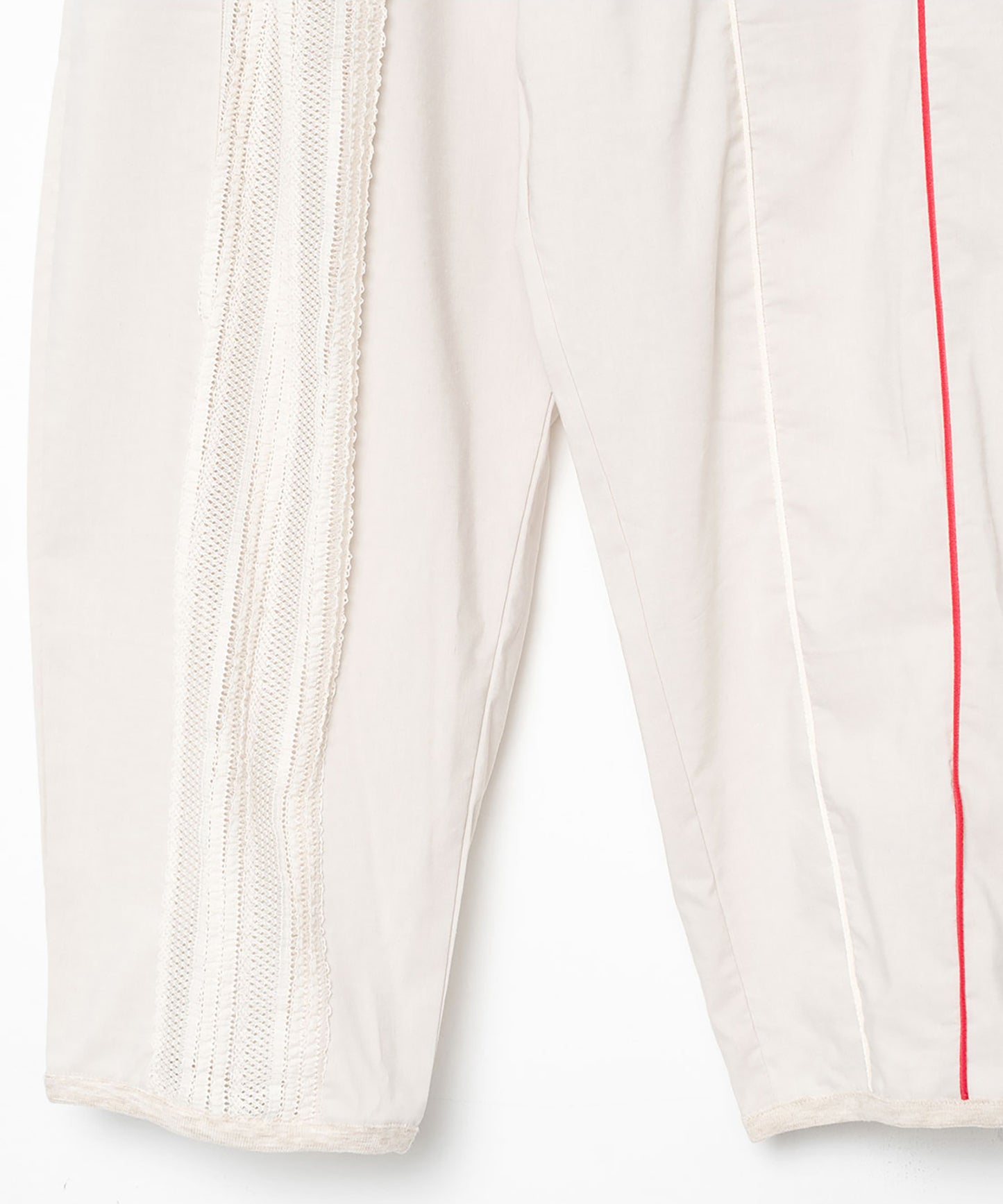 Mixed Frill Pants