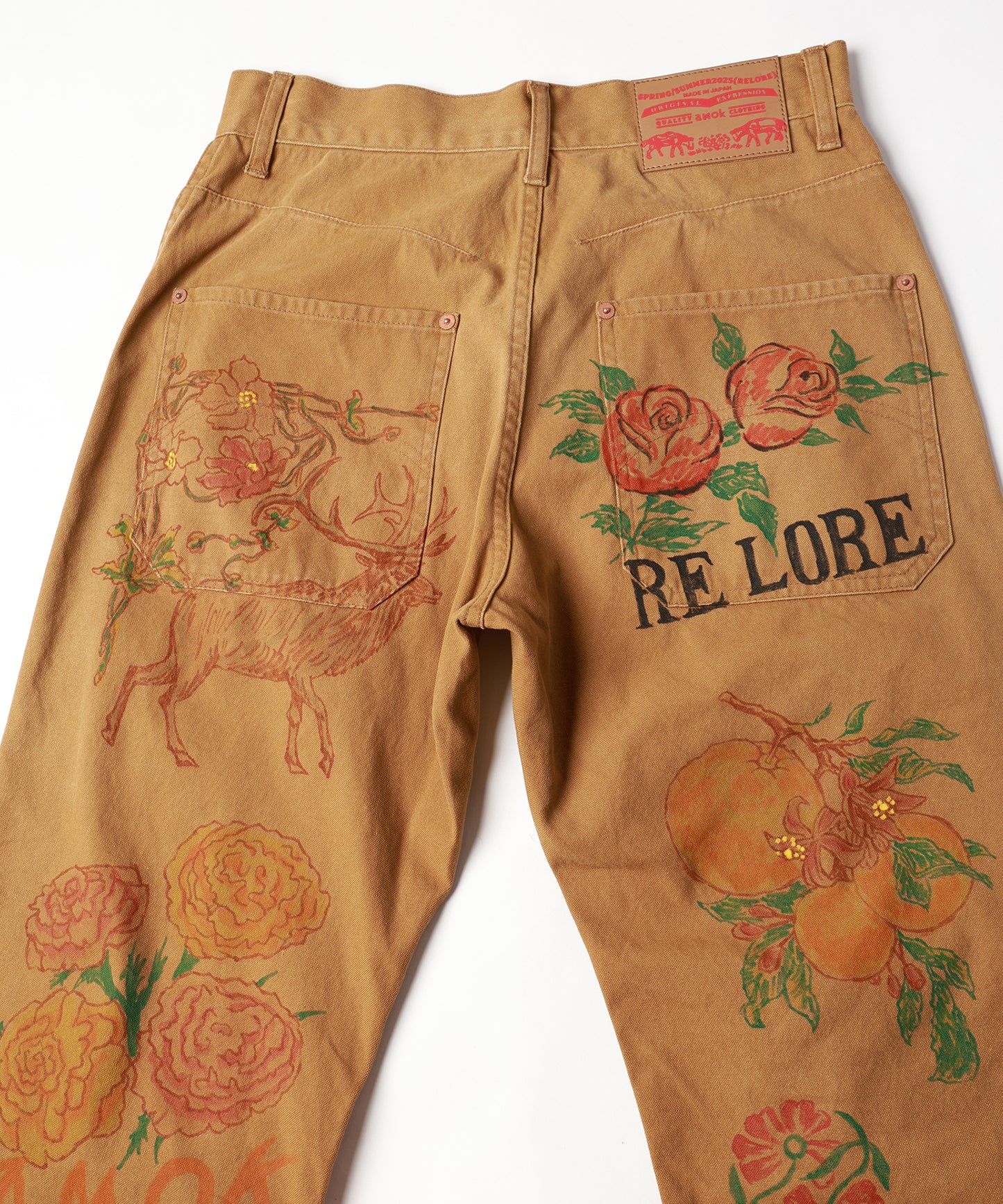 HAND-PAINT WORK PANTS【商品納期 2月下旬】