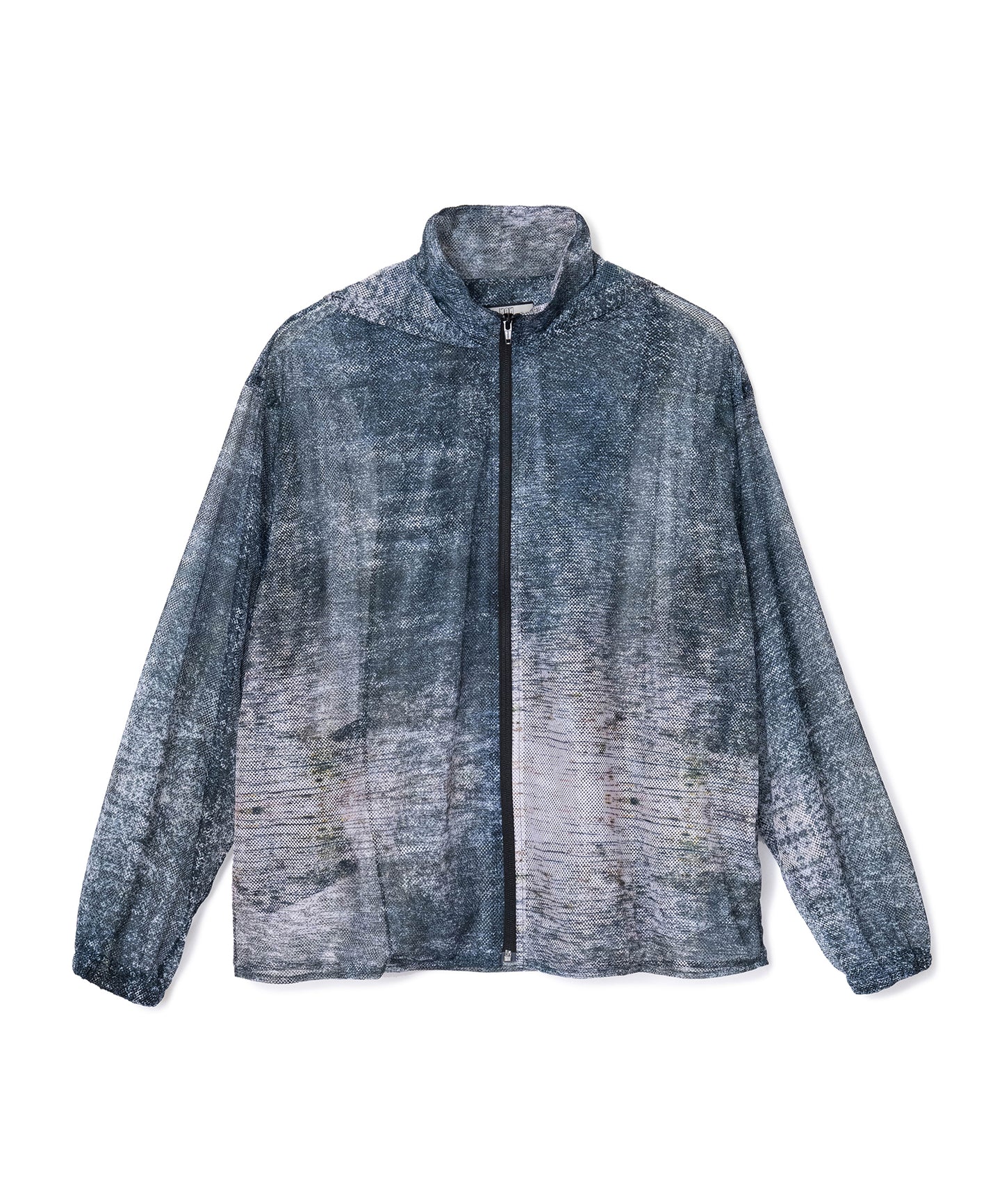 PRINT MESH ZIPUP PARKA