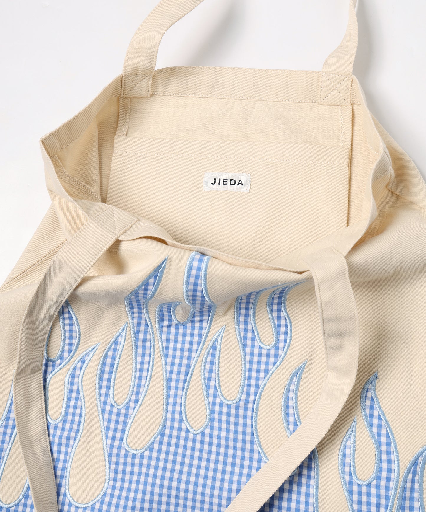 FLAME PATTERN TOTE BAG