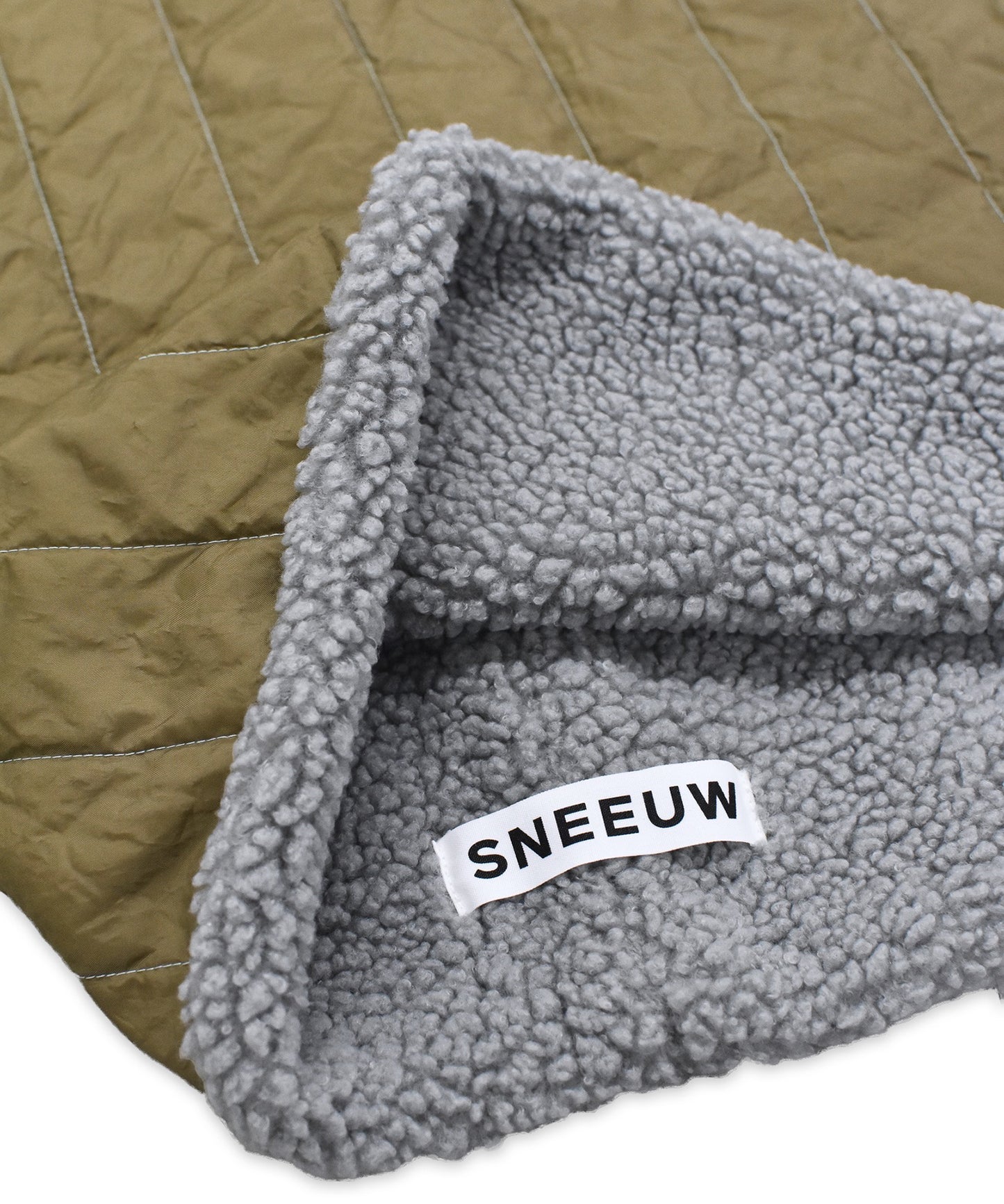 ウォッシュトキルティングネックウォーマー