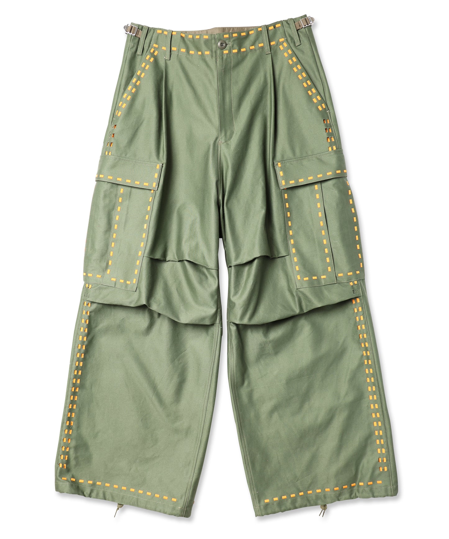 LASER STITCH MILITARY PANTS