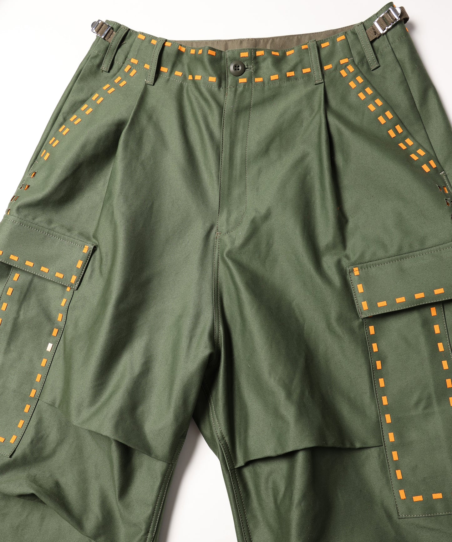 LASER STITCH MILITARY PANTS