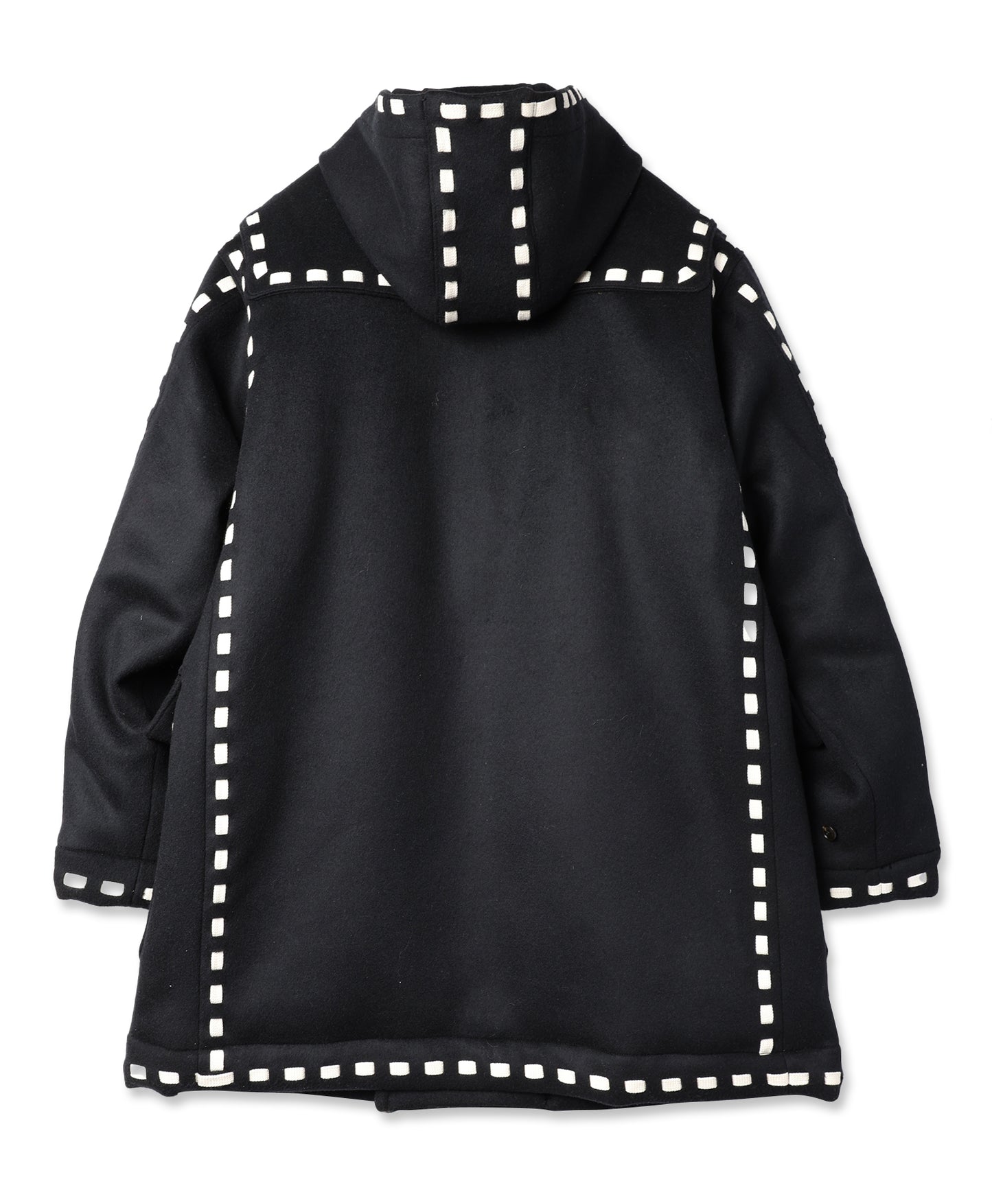 CORD STITCH DUDDLE COAT