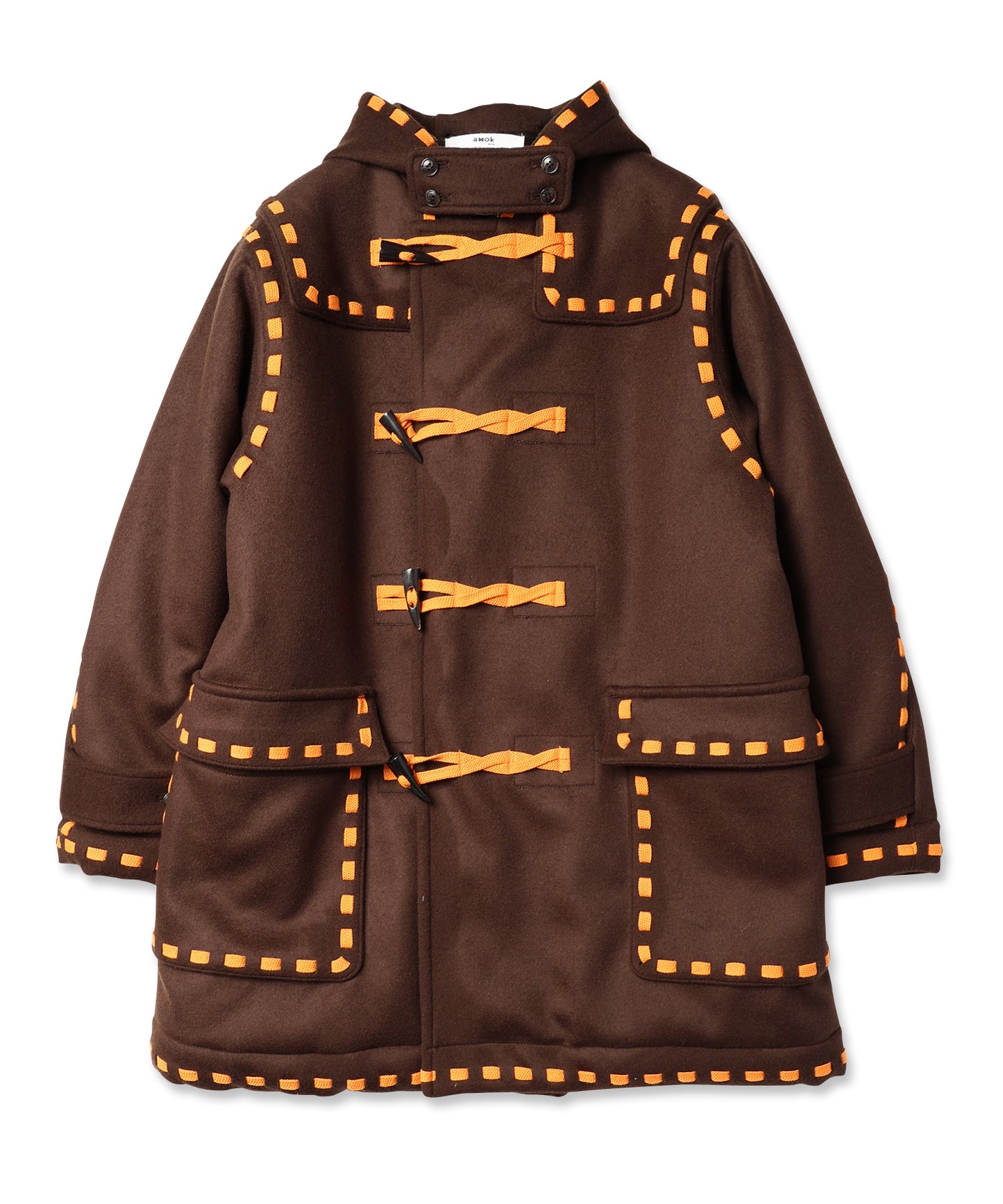 CORD STITCH DUDDLE COAT