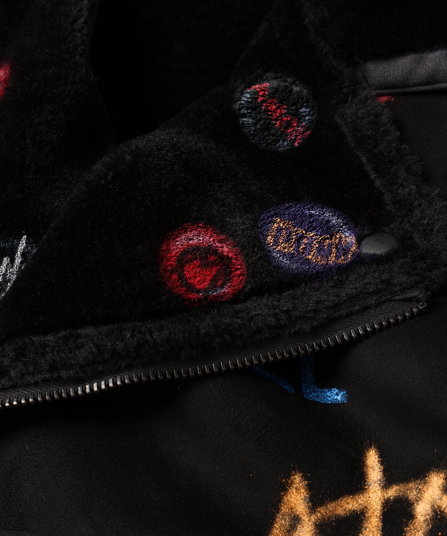 HANDPAINT MOUTON RIDERS VEST