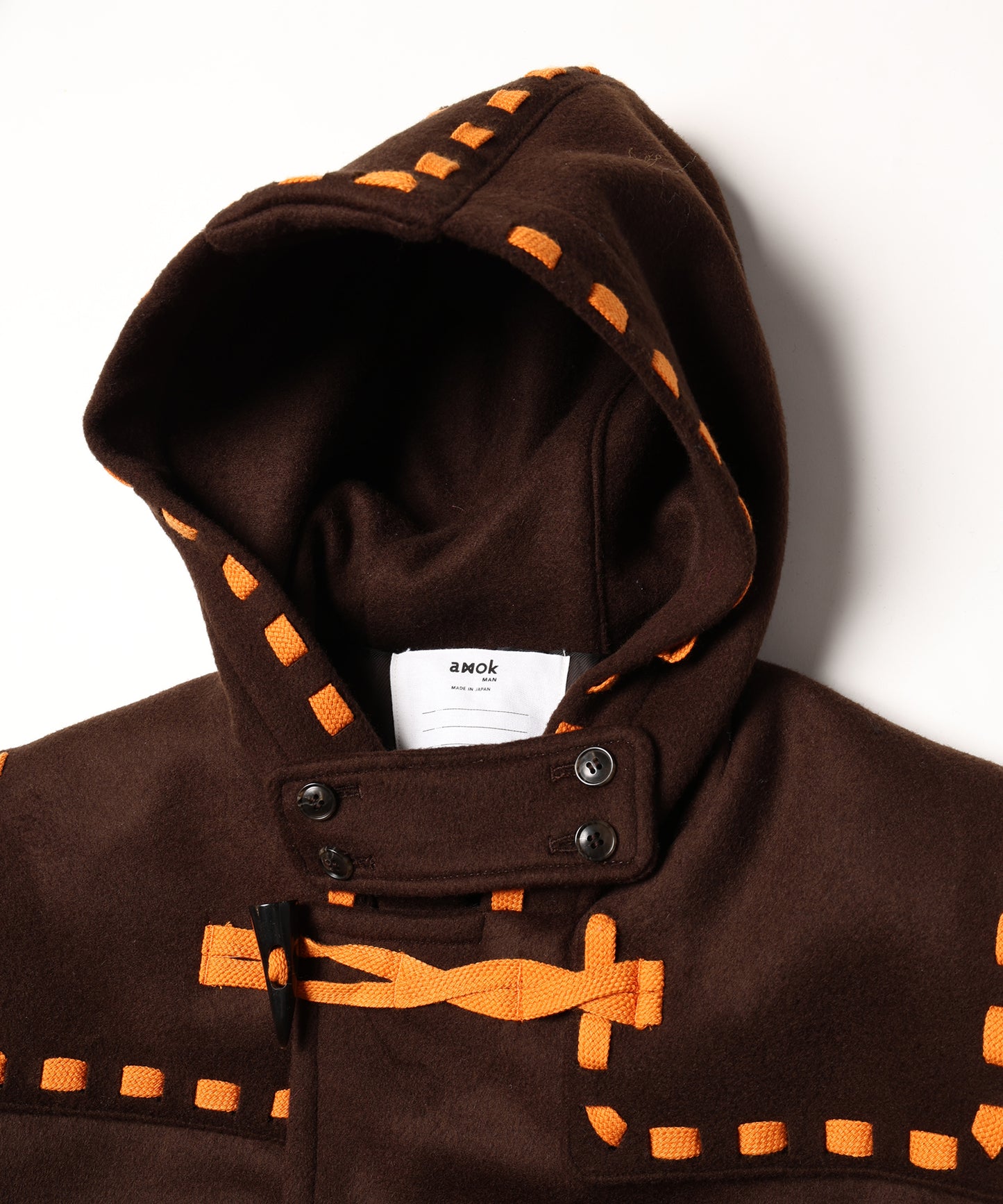 CORD STITCH DUDDLE COAT