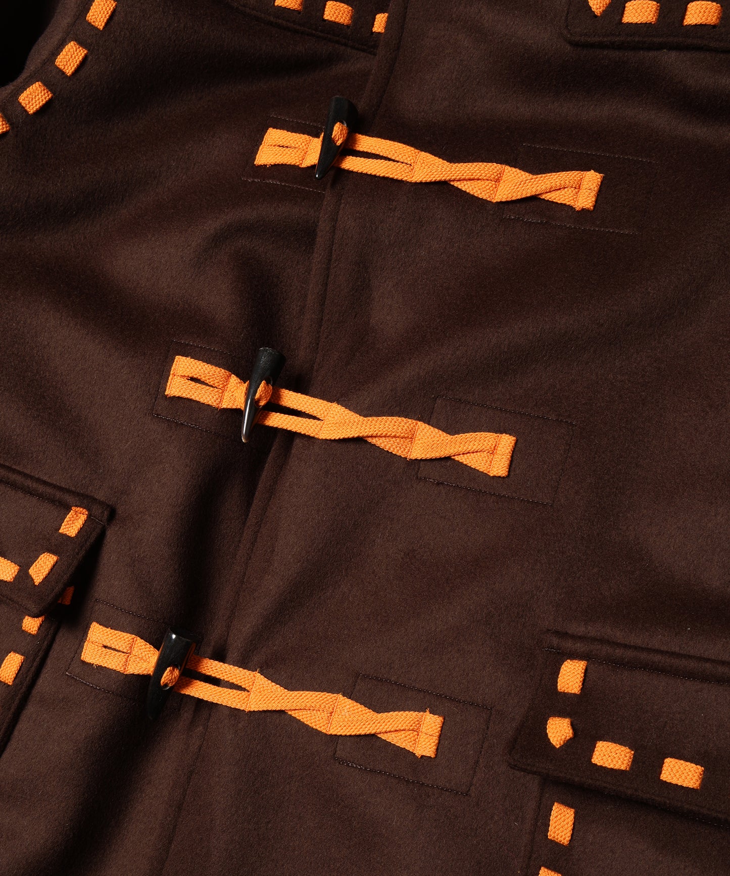 CORD STITCH DUDDLE COAT