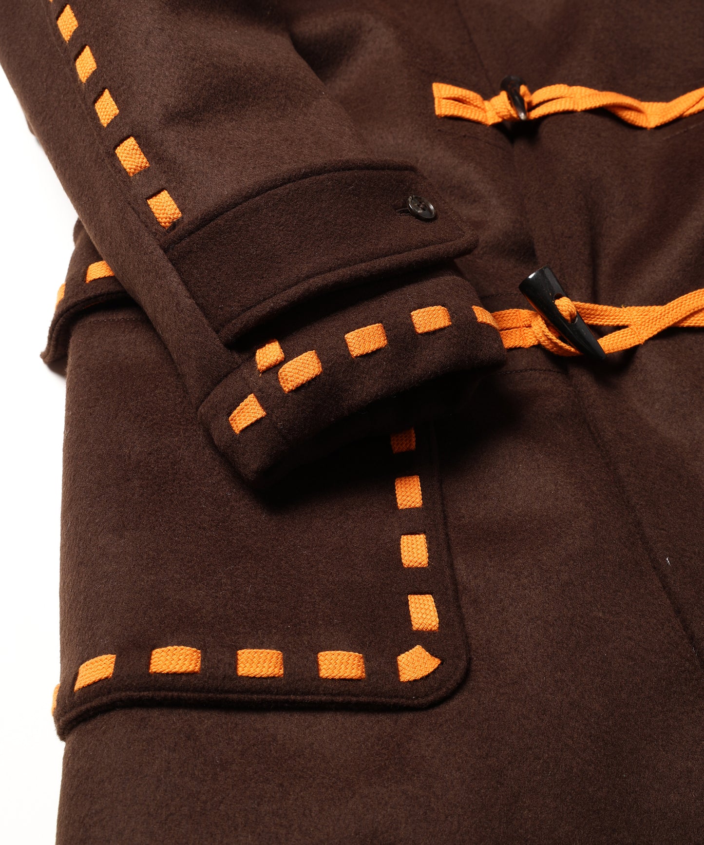 CORD STITCH DUDDLE COAT