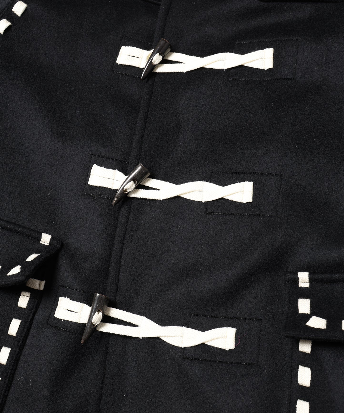CORD STITCH DUDDLE COAT