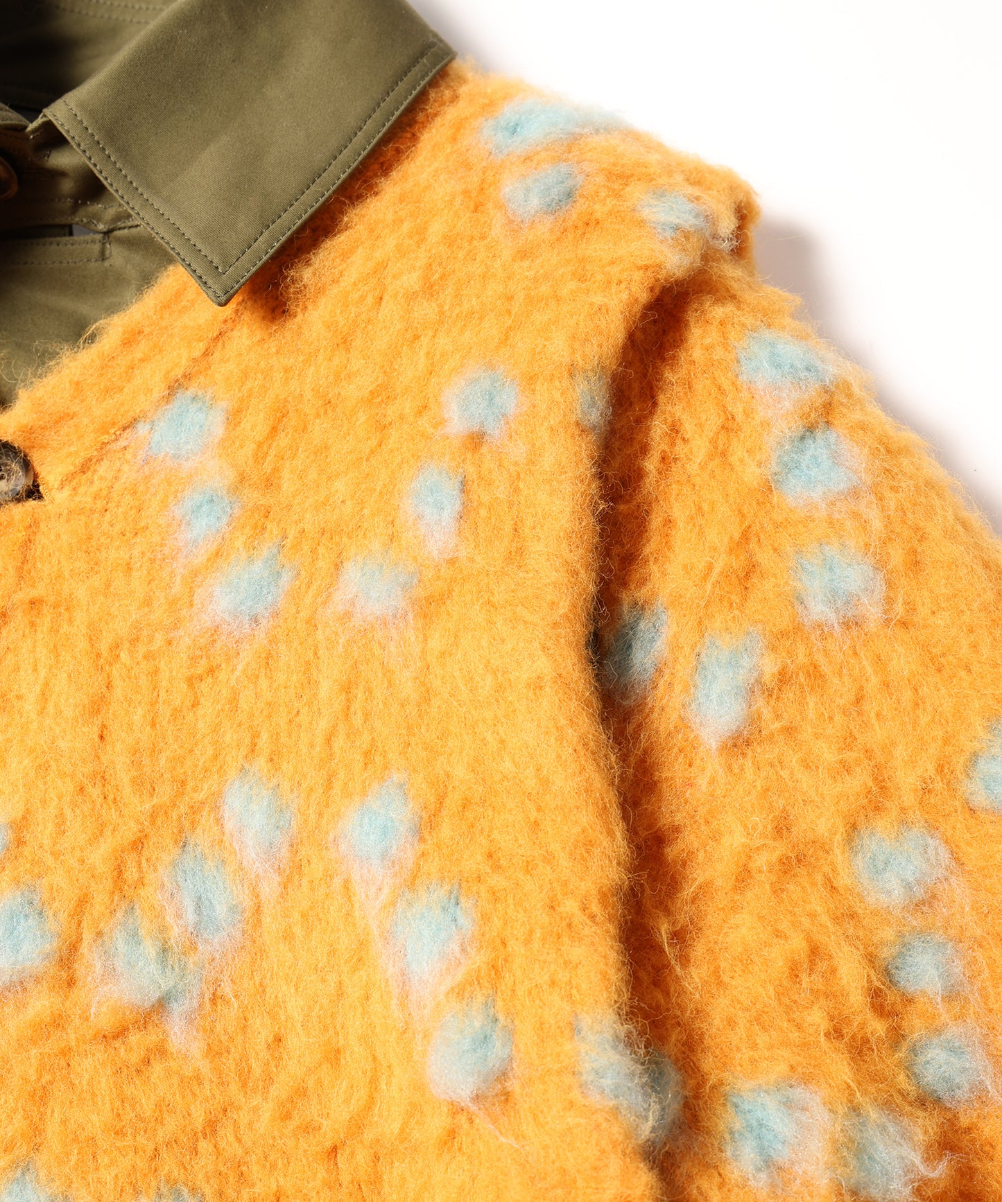 KNIT DOCKING TRENCH COAT 納期9月下旬