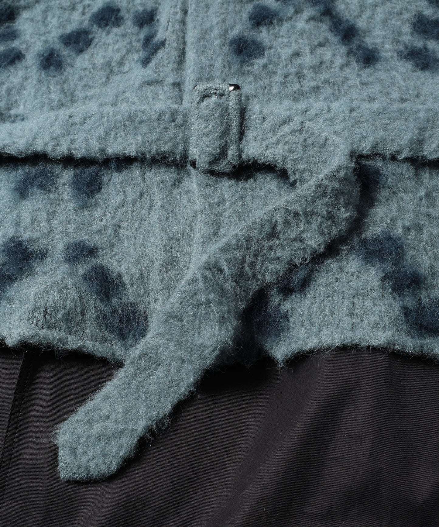 KNIT DOCKING TRENCH COAT 納期9月下旬
