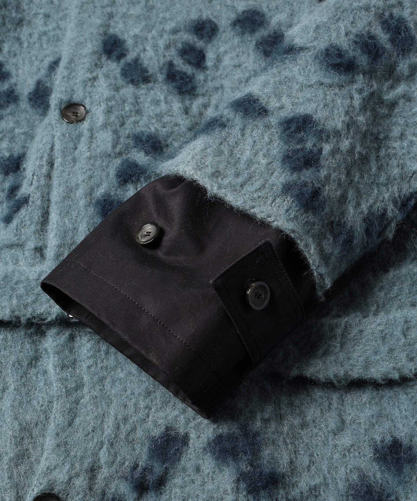 KNIT DOCKING TRENCH COAT 納期9月下旬