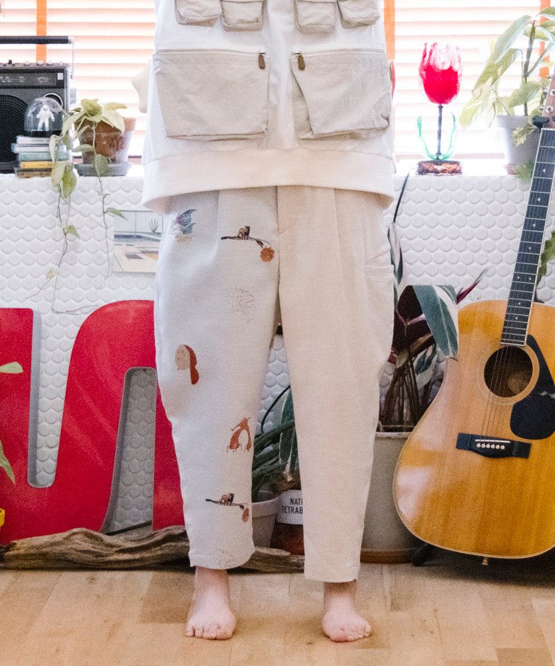 Omnibus JQ wide pants