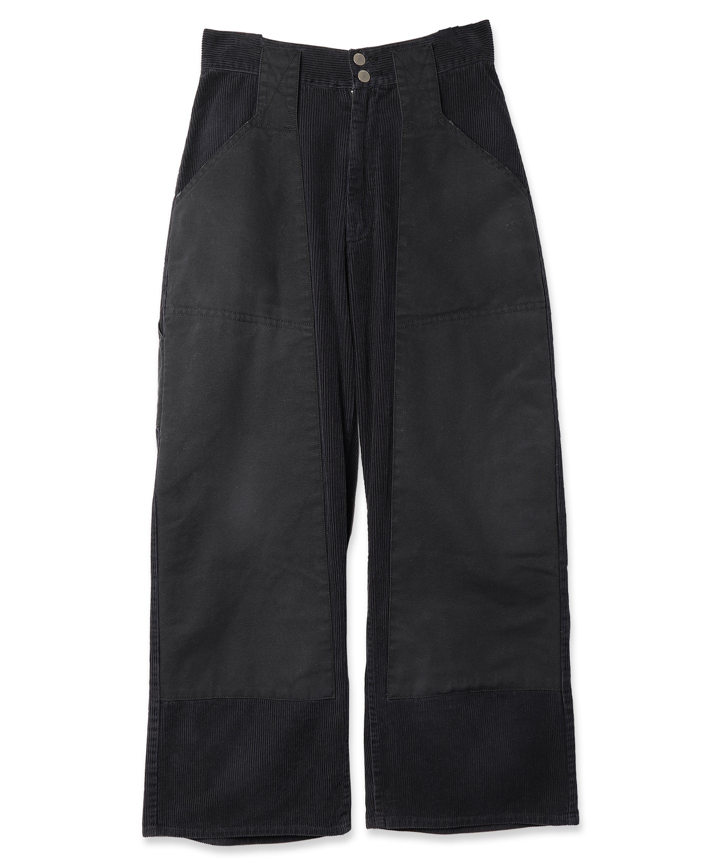 WIDE W KNEE DUCK PANTS