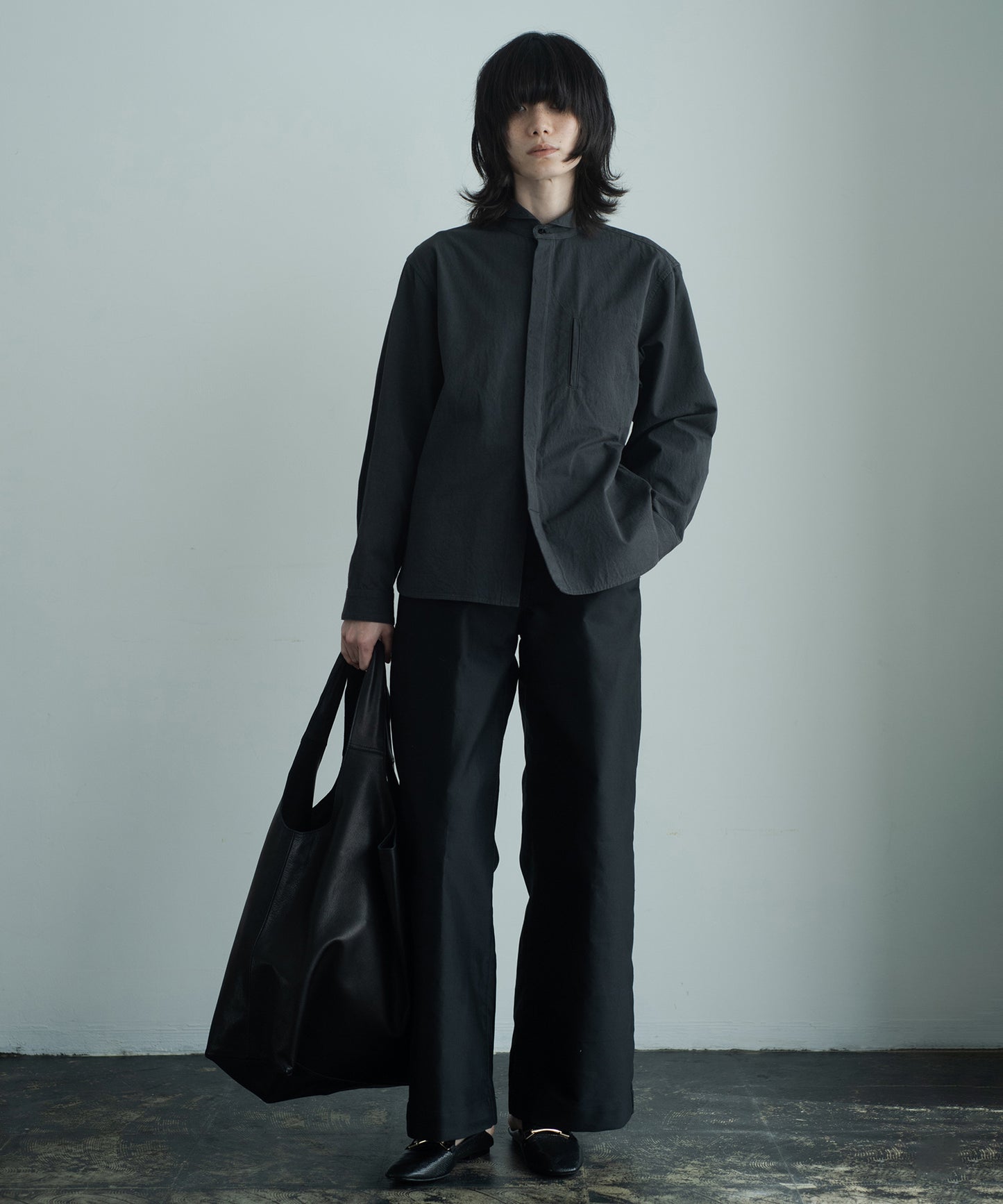 leather huge bag