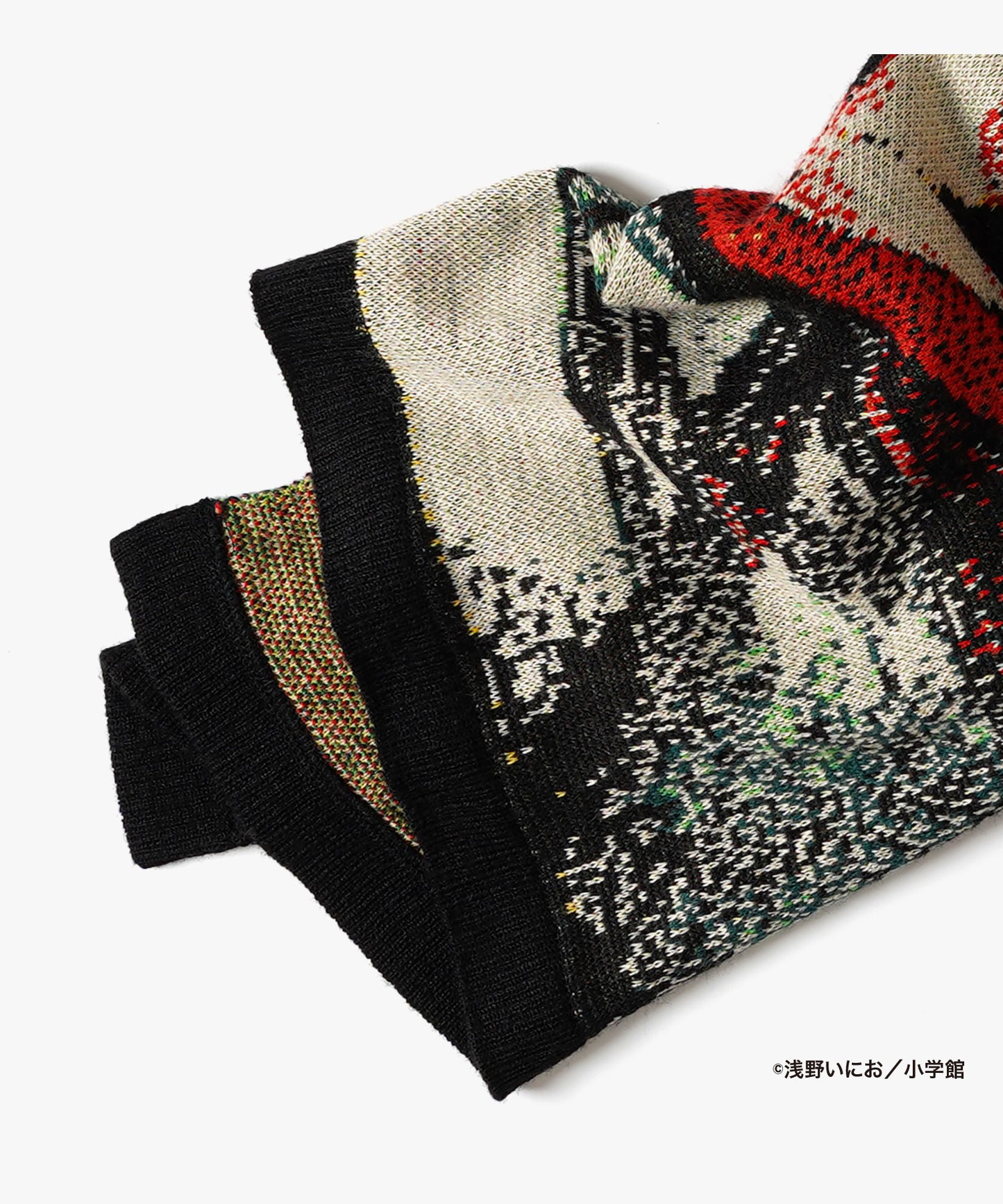 浅野いにお×STOF 勇者たち Knit Blanket Stole