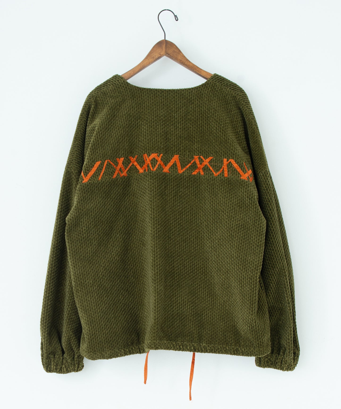 handwork collarless jacket 【納期8月下旬】