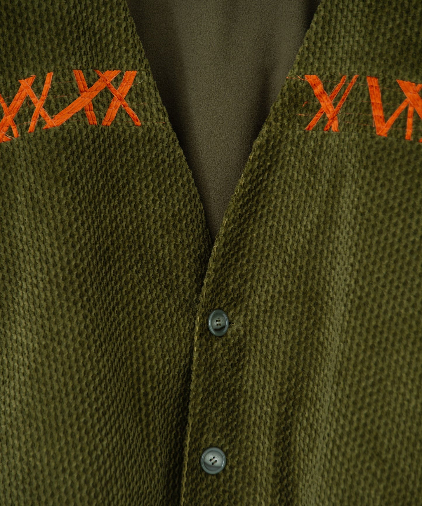 handwork collarless jacket 【納期8月下旬】