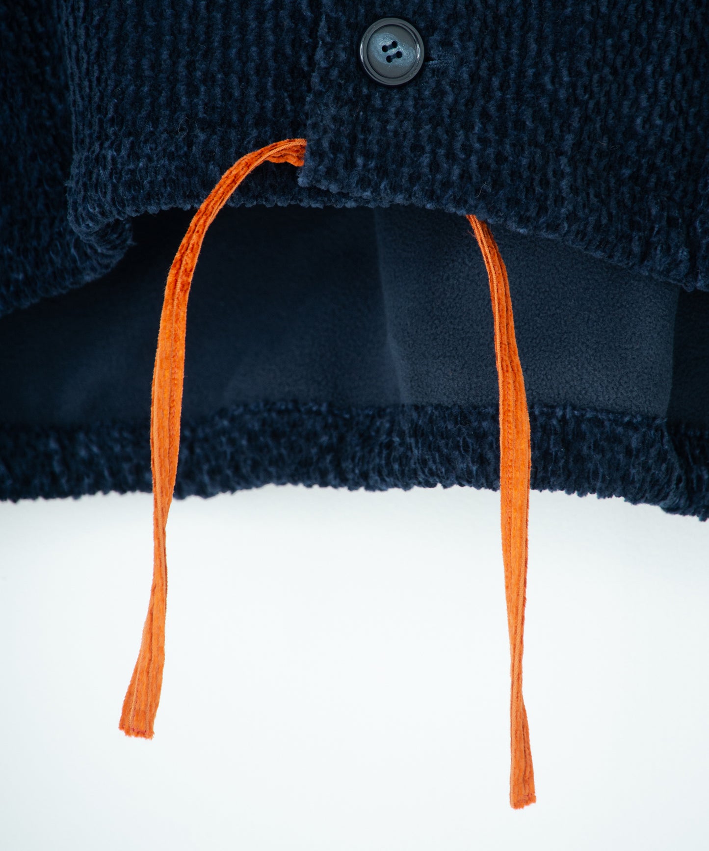 handwork frilled collarless jacket 【納期8月下旬】